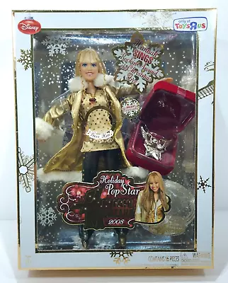 Disney Hannah Montana Toys R Us Holiday Pop Star 2008 Miley Cyrus • $35.99