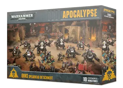 Orks Spearhead Detachment Apocalypse Warhammer 40K New Old Stock OOP Battleforce • £284.03