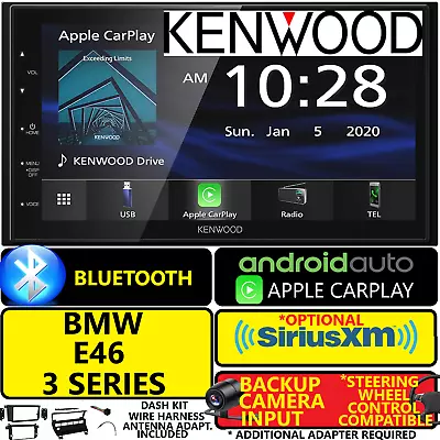 Bmw E46 Navigation Bluetooth Carplay Android Auto Usb Sd Car Radio Stereo Opt Xm • $429.99