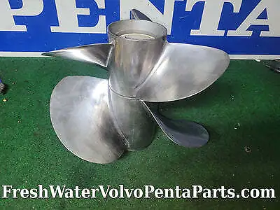 Volvo Penta F5 Stainless Steel Propeller Set 3851465 3851475 • $1250