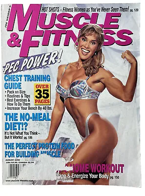 Joe Weider’s Muscle & Fitness Magazine August 1998 BodyBuilding/Training • $22.95