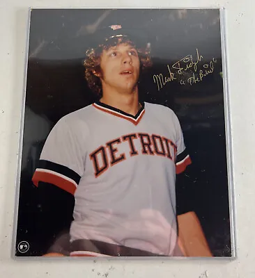 Mark Fidrych Signed 8x10 AGFA Tigers The Bird Red Sox • $89.95