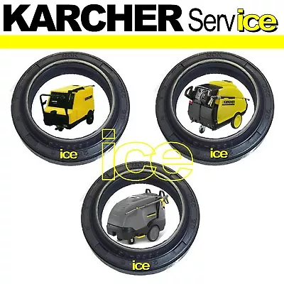 £24.99 • Buy GENUINE KARCHER HDS 7/10 PUMP PISTON OIL SEALS GROOVED RING SET (3) 18mm ID