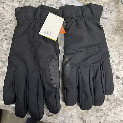 Men’s Insulated Winter Gloves Size L/XL Black All In Motion New With Tag Warmest • $11.99