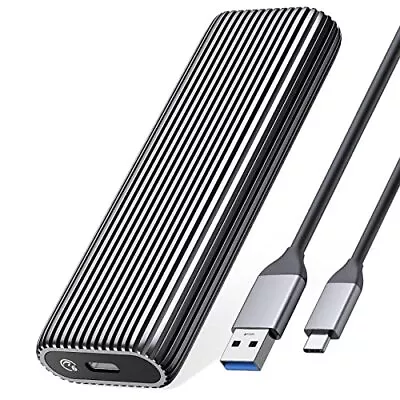 SATA SSD Enclosure B+M/B Key SSD Enclosure USB 3.1 Type C 5Gbps External Soli... • $20.68