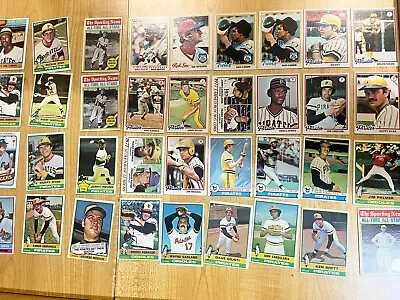 $35.89 • Buy Baseball Sports Card Lot Vintage 36 Cards 1976 1978 1979 Carew McCovey Palmer