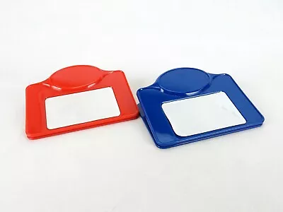 Large Magnetic Memo Clamp Heavy-Duty Home/Office Pocket Window Red Or Blue • $5.95