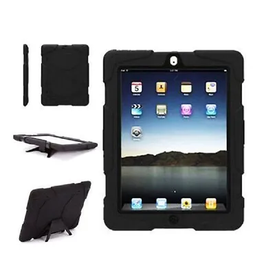 Military Builder Shock Proof Case Cover For Apple IPad Air Air 2 Air 3 2019   • £16.99