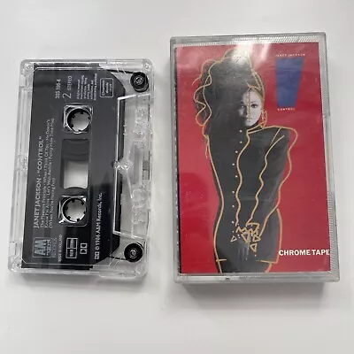 JANET JACKSON Control (Cassette Tape) A&M 1986 - Excellent Condition Tested • £3.59