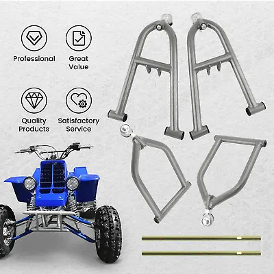 Front Upper Lower A-Arm Set For Yamaha Banshee 350 YFZ350 Adjustable Control Arm • $121.68