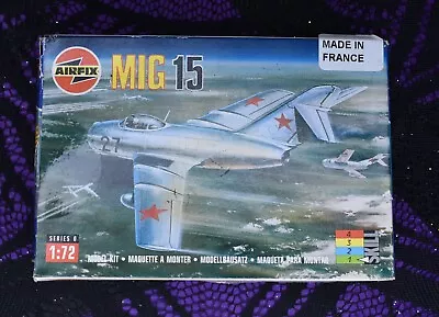 Airfix 00017 Mig 15 Soviet/Polish Fighter Jet 1/72 Scale Model Kit Vintage • $25