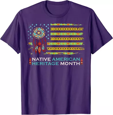 Native American Heritage Month Usa Pride Unisex T-Shirt • $13.73