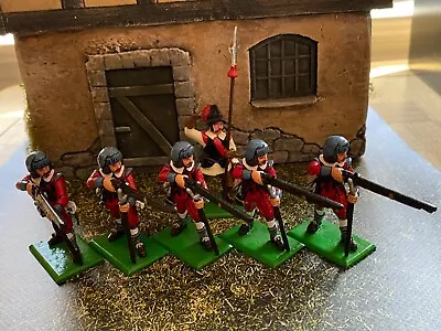 Mulberry Miniatures. English Civil War Musketeers 54mm Metal Long Retired • $85