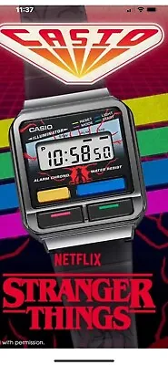 Casio Vintage X Stranger Things Limited Edition Retro Watch A120WEST-1A RRP $299 • $199