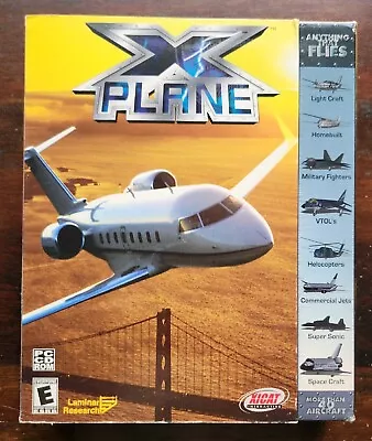 X-Plane (PC 2000) Original Game Airplane Simulator Interactive • $9.74