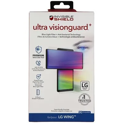 ZAGG InvisibleShield (Ultra VisionGuard+) Screen Protector For LG Wing • $10.95