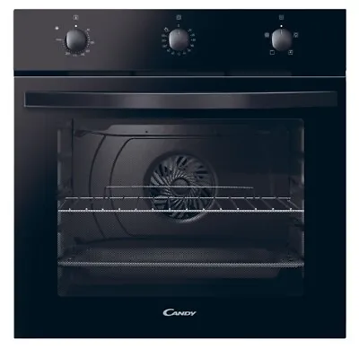 Candy FIDCN403 Built-In Electric Single Oven In Black 65L A Rated • £209.99