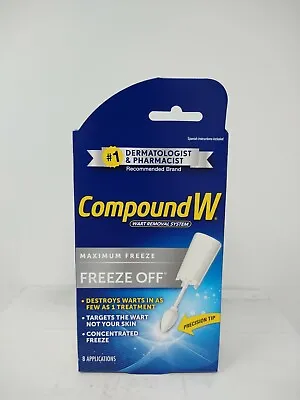$15 • Buy Compound W Maximum Freeze Off Wart Removal System EXP 04/2023 #0058
