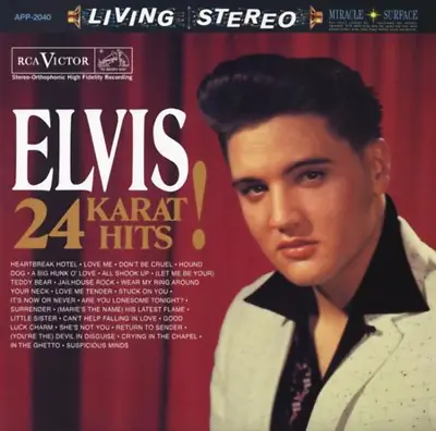 Elvis Presley - 24 Karat Hits [3-lp 45 RPM] Analogue Productions NEW • $84.99