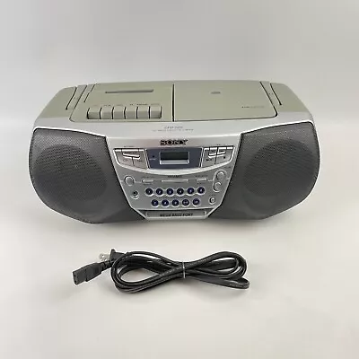 Vintage Sony CFD-S22 AM/FM CD Cassette Player Recorder Boombox With Mega Bass • $59.99