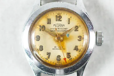 MEDANA De-Luxe Swiss Women's Mechanical Watch Calibre MST-392 P/R • $24.50