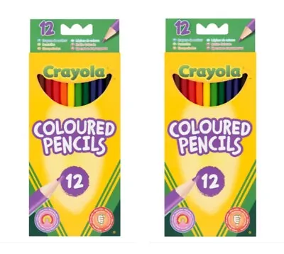 2 X Crayola Coloured Pencils 2 X 12 Pack • £3.99