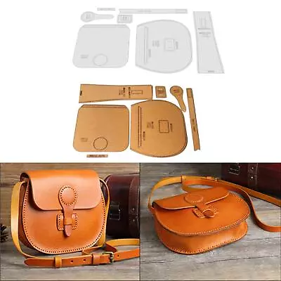 7x Leather Stencils Patterns Bag Templates Sewing Machine Accessories For • $20.17