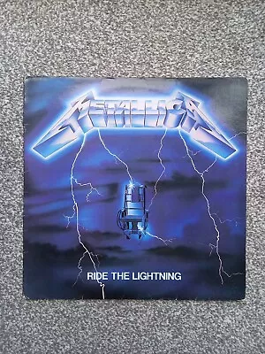 Metallica Ride The Lightning Vinyl Album LP Record • £64.50