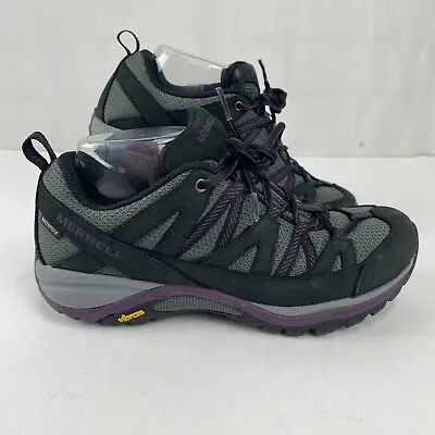 Merrell Women Siren Sport 3 Light Hiking Shoes 7.5 Black Purple SEE ALL • $24.99