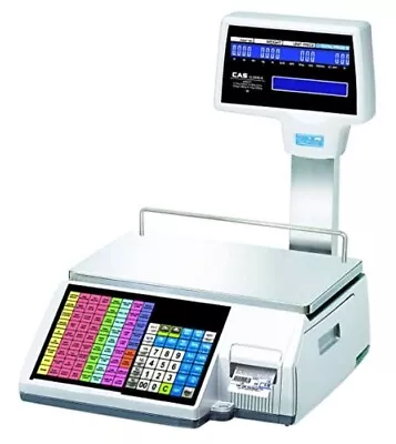 CAS CL5500R-30(NE) Dual Capacity Label Printing Scale With Built-in Ethernet • $2345