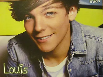 Louis Tomlinson One Direction Maia Mitchell Double Full Page Pinup • $1.99