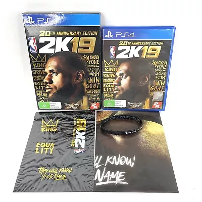 2K19 20th Anniversary Edition PS4 PlayStation 4 Game PAL VGC Complete Boxed • $34.95