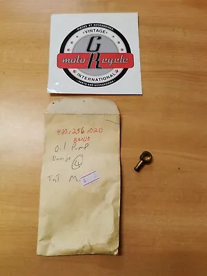 Nos Can-am Tnt Mx Oil Pump Banjo 420-256-020 Ca4 • $14.56