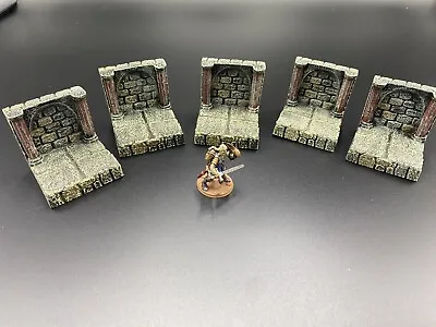 $30 • Buy Dwarven Forge Dungeon Of Doom Painted Ornate Walls 28mm D&D Terrain