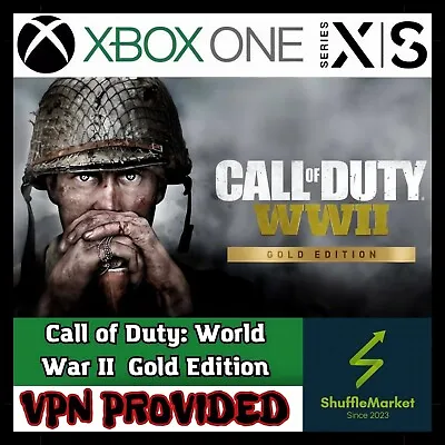 Call Of Duty WWII Gold | Xbox Digital Key Code | INSTANT ✅ ARGENTINA  VPN ✅ • £11.19