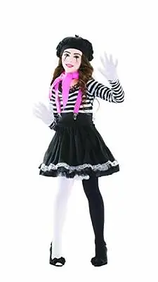 Party King Mesmerizing Mime Skirt Shirt Cute Childrens Halloween Costume PK222C • $39.99