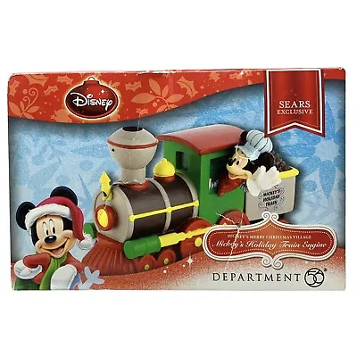 Department 56 Mickey’s Holiday Train Engine - Mickey’s Merry Christmas Village • $89.96
