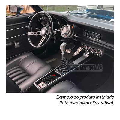 Ford Maverick Comet Grabber LDO Shifter Billet Black Boot Transmission T5 • $442.29