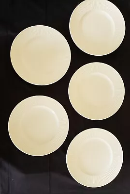 Mikasa Italian Countryside 11  Dinner Plates Set Of 5 White #DD900 Vintage VGUC • $48.88