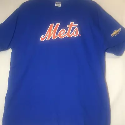 New York Mets Logo Shirt SGA XL Chevrolet MLB NY • $12