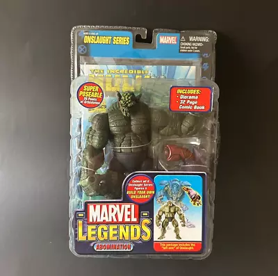Marvel Legends Onslaught Series Abomination Variant PVC Figure 19cm Toy Biz • £125.87