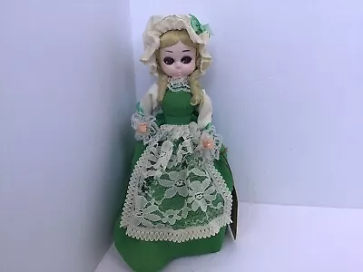 Bradley Miss March 8  Doll With Box 80's Made In Korea Vintage Green Dress • $12.97