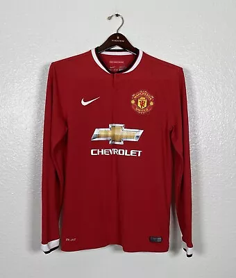 MANCHESTER UNITED NIKE 2014/2015 HOME JERSEY #10 ROONEY SIZE Medium • $119.99