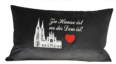 Pillowcase Pillowcase With Pillow Or Without With Embroidery  Cologne Cathedral  New  • £20.63