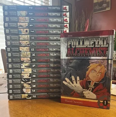 Full Metal Alchemist Manga Vol 1-7 11-22 English Anime Manga Books Set Lot • $75