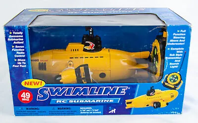 Swimline Remote Control RC Yellow Submarine Model Boat • $89.99