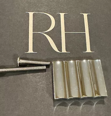 Restoration Hardware Helmsley 1.5 In Pull Knob Polished Chrome New • $16