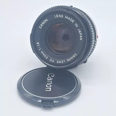 Canon 50mm F1.8 FD Lens • £19.99