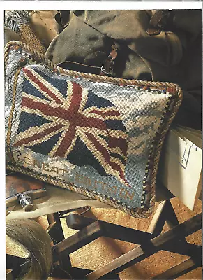 Great Britain Flag Candace Bahouth Needlepoint Chart Ehrman Designer • $9.99