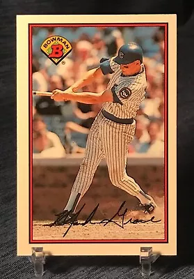 1989 Bowman Tiffany Collectors Set #291 - Mark Grace • $1.99